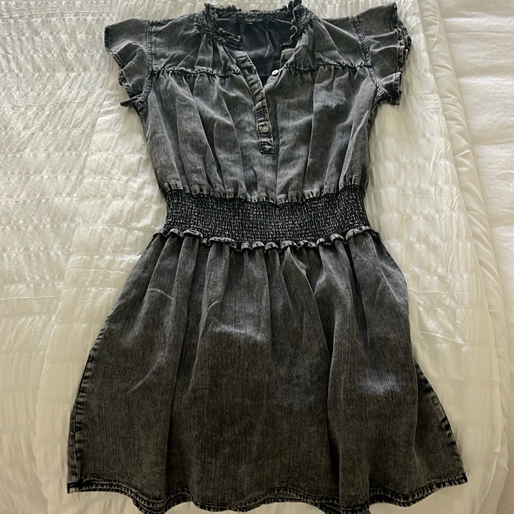 Rails Dress Women XS Black Acid Wash 
Excellent condition worn 2x